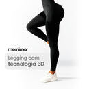 Compre 2 Unidades e leve 3  - Calça Legging Empina Bumbum Zero Transparência