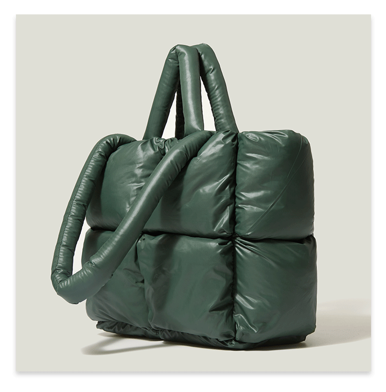 Roma Bolsa Puffer Acolchoada
