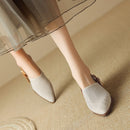 Dakota Sapato Feminino Bico Fino de Malha Respirável