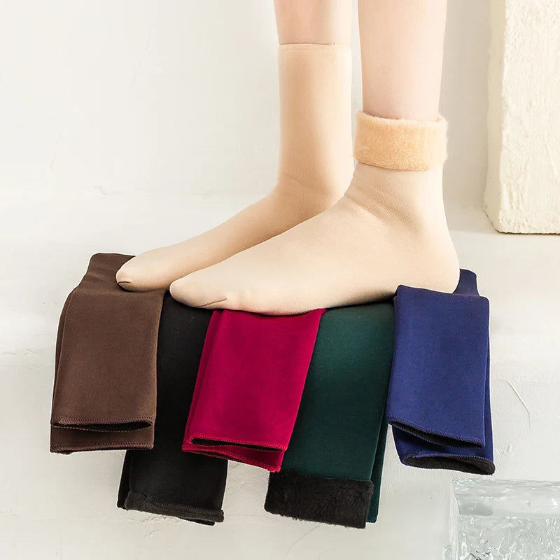 Meias Térmicas de Inverno Fluffy (Compre 1 par leve 3)