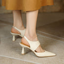 Genebra Sapato Feminino Salto Médio Fino