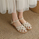 Tebas Sandália Feminina Gladiadora