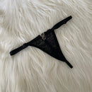 Kit 3 Calcinha com Pingente traseiro